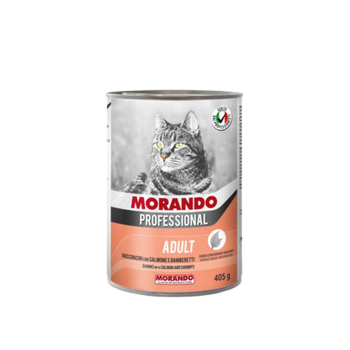 Morando Professional Salmon & Shrimp Cat Food 405g
