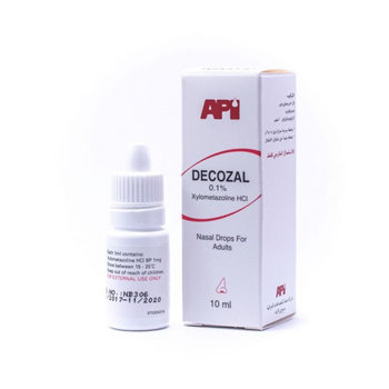 ديكوزال 0.1 % نقط للانف | 10مل