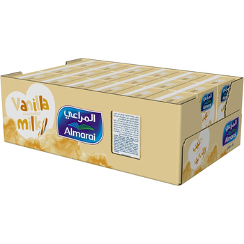 المراعي نجوم حليب بنكهة الفانيليا 18×150مل