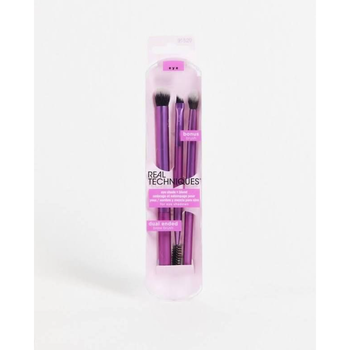 Real Techniques Purple Eye Shade & Brow Brush Set