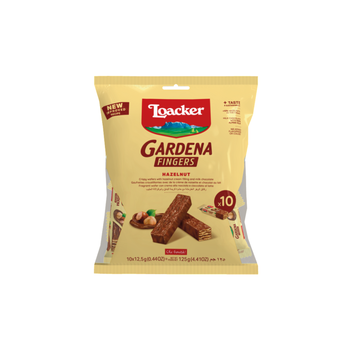 Loacker Gardena Hazelnut Fingers 125g