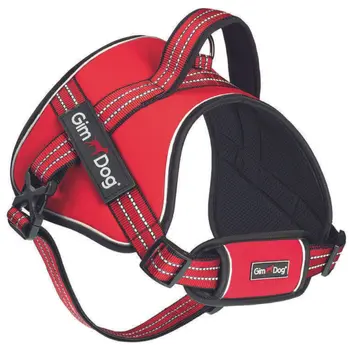 جيم دوج ادفانس لاين صدرية من النايلون باللون الأحمر لون احمر 1قطعة