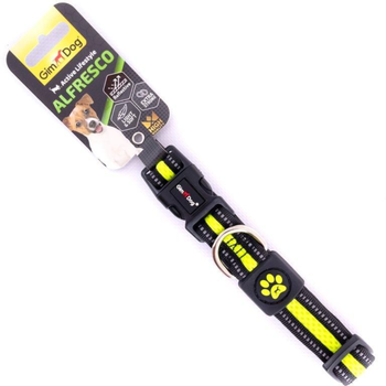 GimDog Alfresco Yellow Mesh Collar