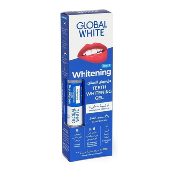 جلوبال وايت قلم جل مبيض للأسنان 1قطعة