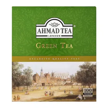 Ahmad Tea Green Tea Bags 100 Pieces