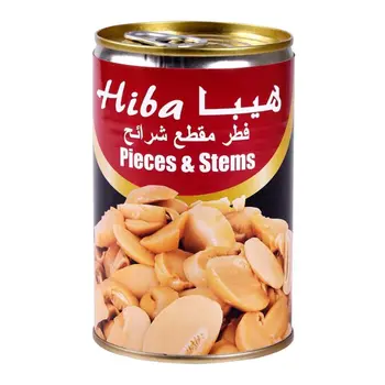 هيبا فطر مقطع وأعناق 357جرام