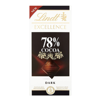 لدنت شوكولاتة 78% دارك الرفيعة 100جرام