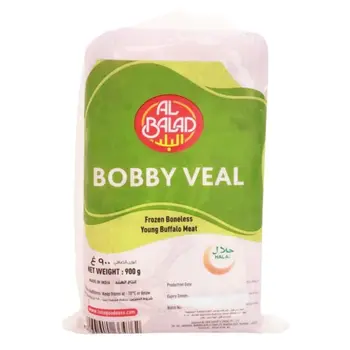 Al Balad Bobby Veal Frozen Boneless Buffalo Meat 900g