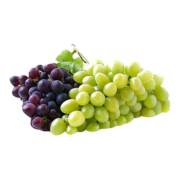 Red and White Grapes Mix Loose