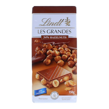 لندت شوكولاتة بالحليب والبندق 150جرام