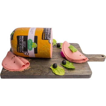 Halwani Beef Mortadella with Pepper