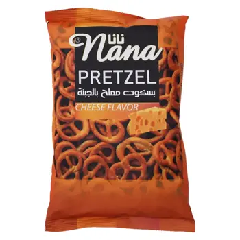 نانا بسكويت برتزل بالجبنة 250جرام