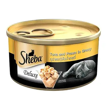 شيبا تونة وجمبري مع صلصة 85جرام