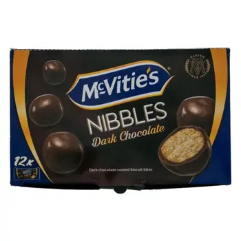 مكفتيز نبلز كرات البسكويت مغطاة بالشوكولاتة الداكنة 12×37جرام