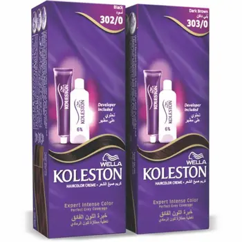 كوليستون ماكسي صبغة شعر بني غامق 303/0 110مل
