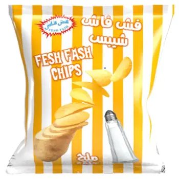 فش فاش نكهة الملح 160جرام