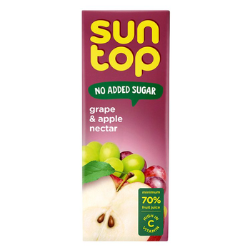 Suntop Apple Grape Nectar No Added Sugar 180ml