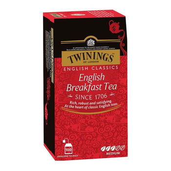 Twinings Strong English Breakfast Tea 100Pieces