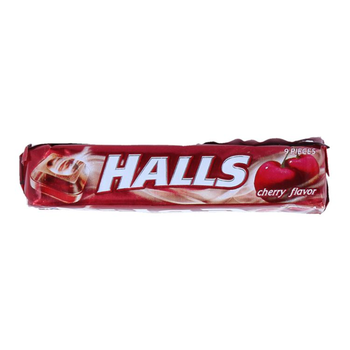 Halls Cherry Flavor Candy 22.4g