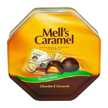 Mell's Special Caramel Chocolate Tub 500g
