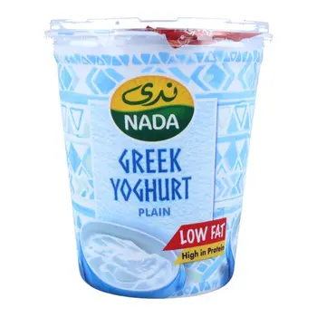 ندى زبادي يوناني قليل الدسم 360جرام