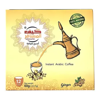 كيف المسافر قهوة بالزنجبيل كوب 12×5جرام