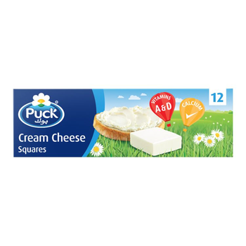 Puck Cream Cheese Squares 216g