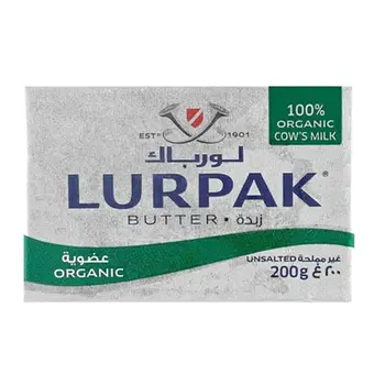 Lurpak Organic Unsalted Butter 200g