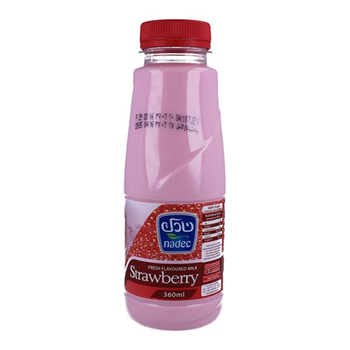 Nadec Fresh Milk with Strawberry 360Ml