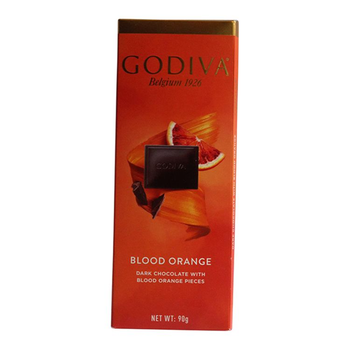 جوديفا شوكولاتة داكنة بالبرتقال الأحمر 90جرام