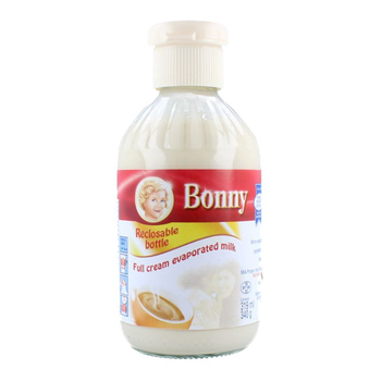 Bonny Evaporated Milk Glass Jar 340g