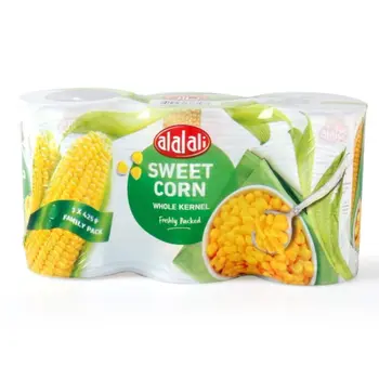 Al Alali Whole Kernel Sweet Corn 3x425g