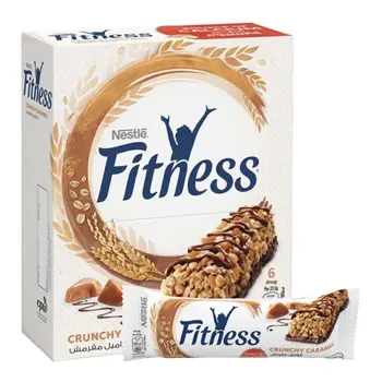 Nestle Fitness Caramel Bars 6x23.5g