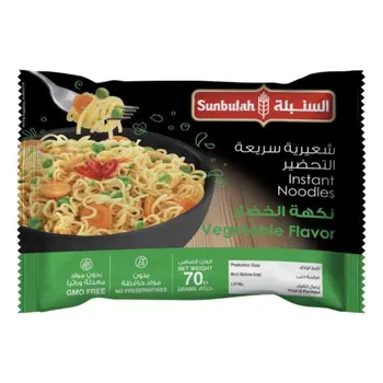 Sunbulah Vegetable Flavor Instant Noodles 70g