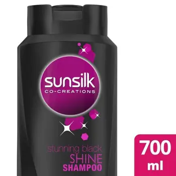 Sunsilk Co-Creations Stunning Black Shine Shampoo 700ml