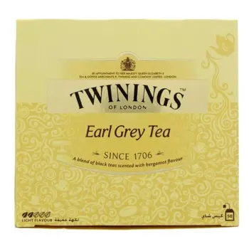 Twinings Earl Grey Bergamot Tea Bags 50 Count