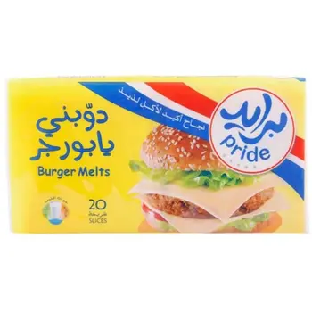 Pride Slice Cheese Burger 20Pieces