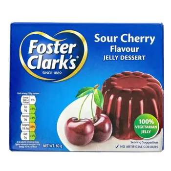 Foster Clark's Sour Cherry Jelly Dessert 80g