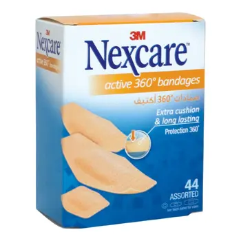 3M Nexcare Active 360 Bandage 44 Pieces
