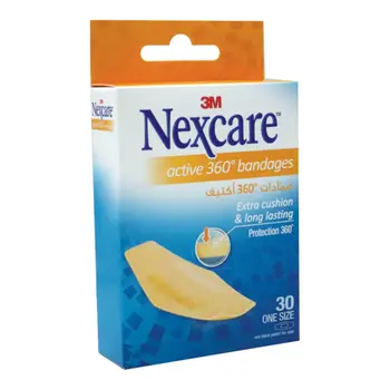 3M Nexcare Active Bandages 30 Pieces