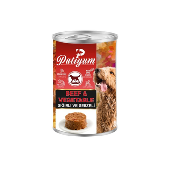 Patiyum Beef & Vegetable Dog Food 400g