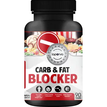 Laperva Carb & Fat Blocker Tablets 90 Count