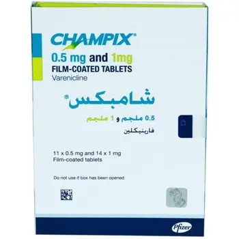Pfizer Varenicline Film-Coated Tablets 0.5mg & 1mg
