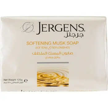 Jergens Softening Musk Soap 6x125g