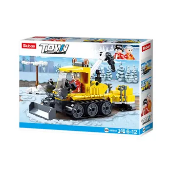 Sluban Town Snowfield Rescue Vehicle 145 Pieces
