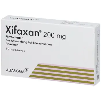 Alfasigma Xifaxan 200mg Tablets 12 Count
