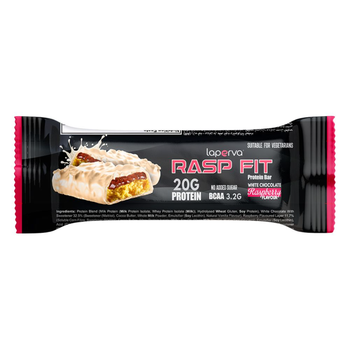Laperva Rasp Fit White Chocolate Raspberry Protein Bar