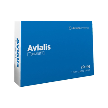 Avalon Pharma Avialis Tadalafil Tablets 20mg 2 Pack