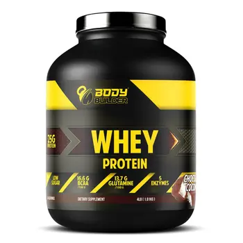 Body Builder Chocolate Coconut Whey Protein 4Lb