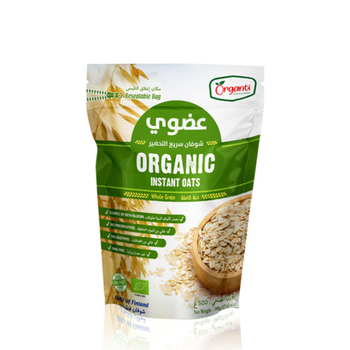 Organti Organic Instant Oats Gluten-Free 500g